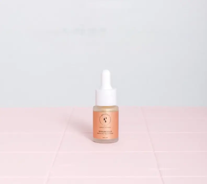 Daviena Skincare Serum Gold Kulit Kusam dan Flek