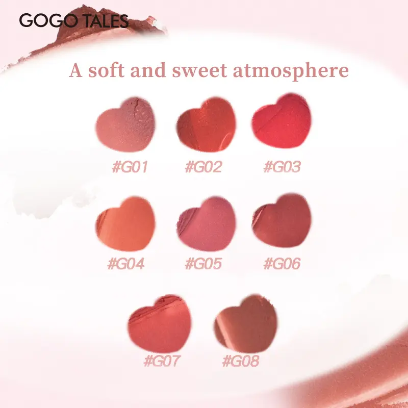 [BPOM]GOGO TALES ice lipmud LIP CREAM MATTE LIPSTICK LIP TINT LONG LASTING LIP & CHEEK MUD GT620 2