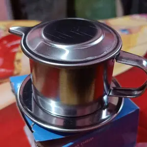SET PERANGKAT PENYARING KOPI FILTER STAINLESS DRIP POT COFFE SHOP