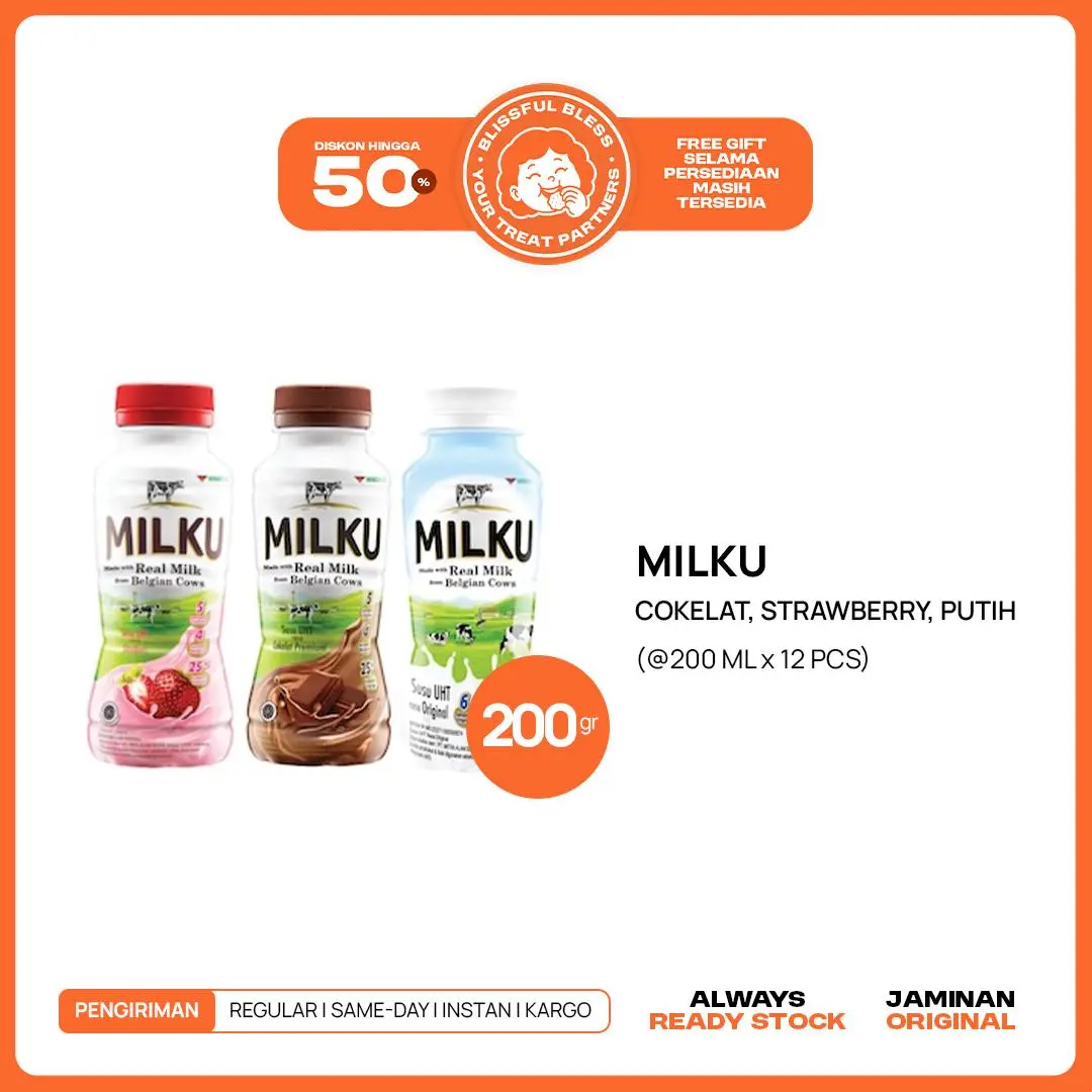 MILKU (@200 ML x 12 PCS) MURAHH!!