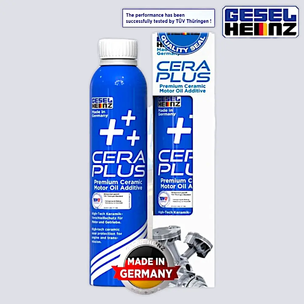 Gesel Heinz CeraPlus+Advanced Technology - High-Tech Ceramic Particles for Superior Engine Protection