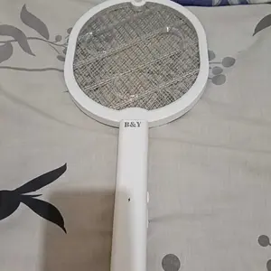 Raket Nyamuk Listrik 2 in 1 Rechargeable / Raket Nyamuk Isi Ulang / Rechargeable Mosquito Trap