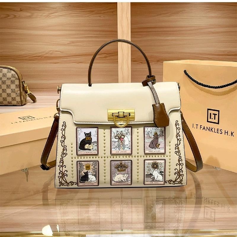 yen's garage Tas Handbag shoulder Selempang Premium Fashion Wanita #Q1156 Gusachi Kulit PU 0