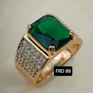 Cincin Batu Pria Kode SX Terlaris Termurah FRD 88 Aksesoris Putih Rings Berkualitas Tinggi & Tahan Lama Sesuai Foto