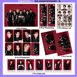 set enha fankit all member enhypen 5th anniversary