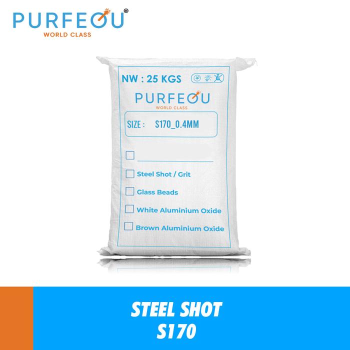 Gambar Steel Shot S170 0.4mm Purfequ Pasir Baja Pembersihan Coran Baja Shot Blasting Shot Peening (5KG) dari Purfequ Official Kab. Tangerang Tokopedia