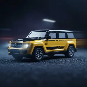 Jeep Iron Car pullback V12 - Berkualitas Tinggi mainan mobil anak