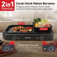 Gambar IDEALIFE - Electric Grill - Grill Panggang Listrik (EG-5002) dari IDEALIFE ONLINE STORE Kota Administrasi Jakarta Utara 2 Tokopedia