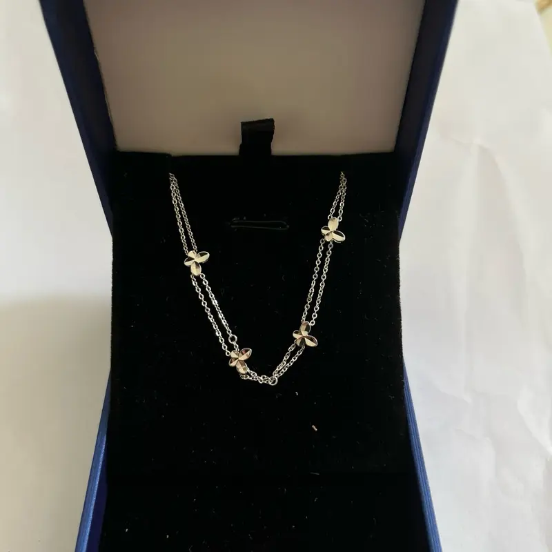 RP. 185.000. PREMIUM SILVER 925 for white & GOLD kalung dan gelang tangan 8