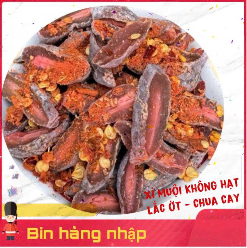 500gram Xí muội lắc muối ớt chua cay ăn vặt ngon rẻ