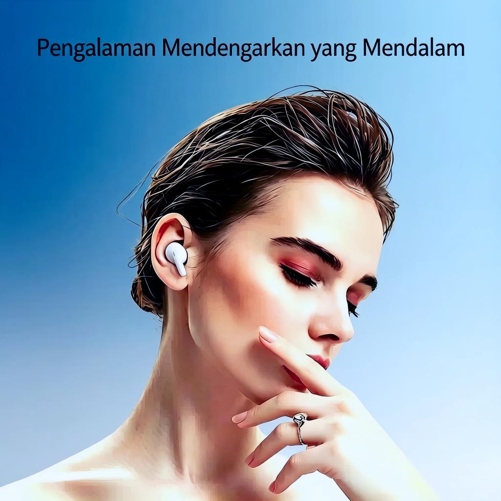 xctopestlububuTerjemahan AI TWSWirelessBluetooth EarphonesHandsfree Headset SmartPlaying Smart Touch Control True Wireless Earphones IPX5 Headset Bluetooth In-Ear StereoBaterai tahan lama cocok untuk ponsel yang kompatibel dengan olahraga