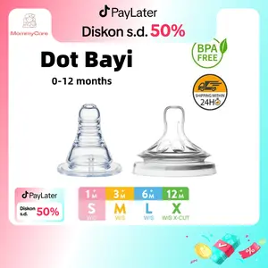Bayi Pacifier Silicon Plate Pacium Transparan Videline Vimneys Wide Vimney 0-12 Bayi Bulanan Sehat dan Aman  XNZ/NZ