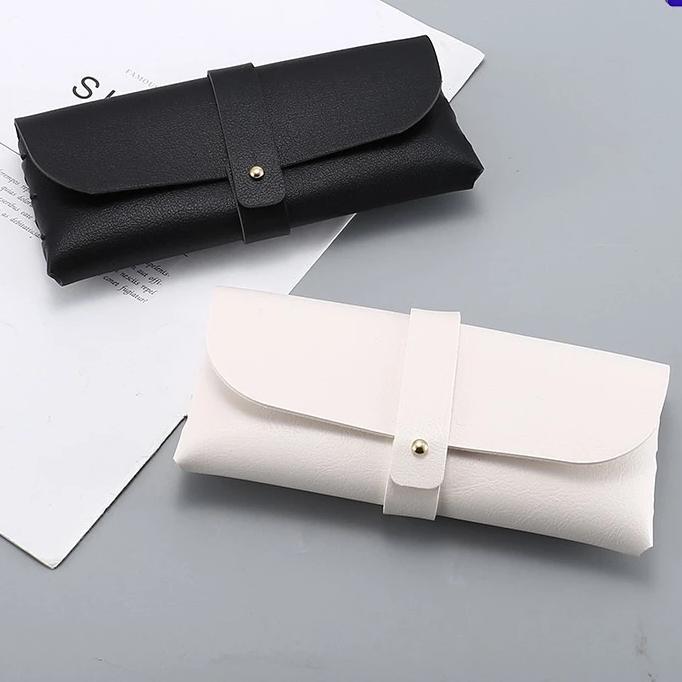  Túi Da Đựng Kính Mắt Kính MEME Nam Nữ Thời Trang Túi Đựng Kính 