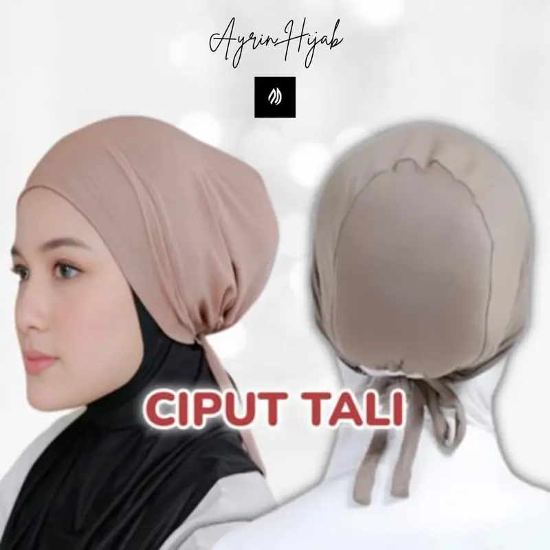 Ciput Arab Tali Kaos RAYON Inner Hijab Premium untuk Wanita 3