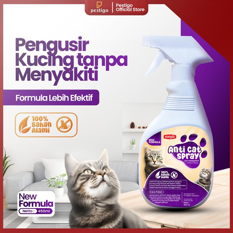 Cat Repellent 500ml Seroxil Parfum Pengusir Kucing BAB PUP Sembarangan / ANTI CAT 0