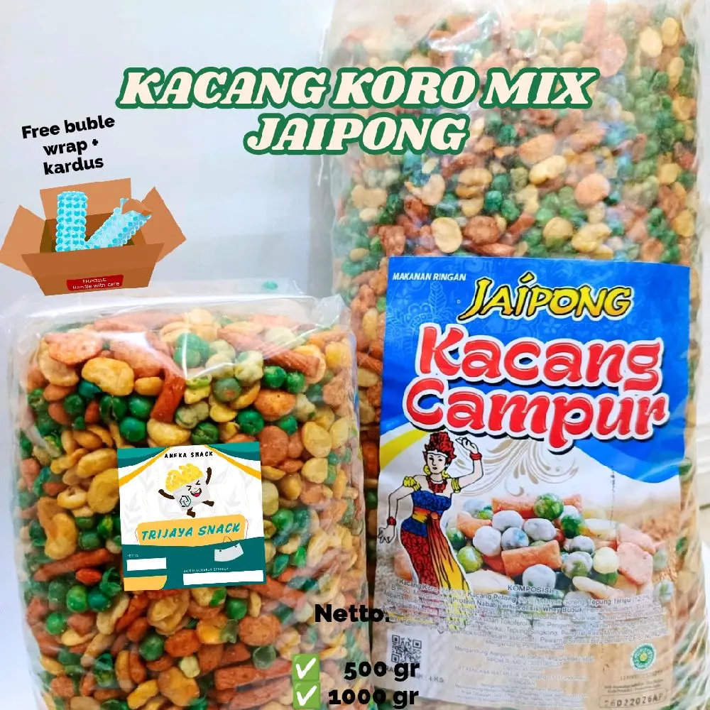1KG KACANG CAMPUR /  KORO MIX JAIPONG