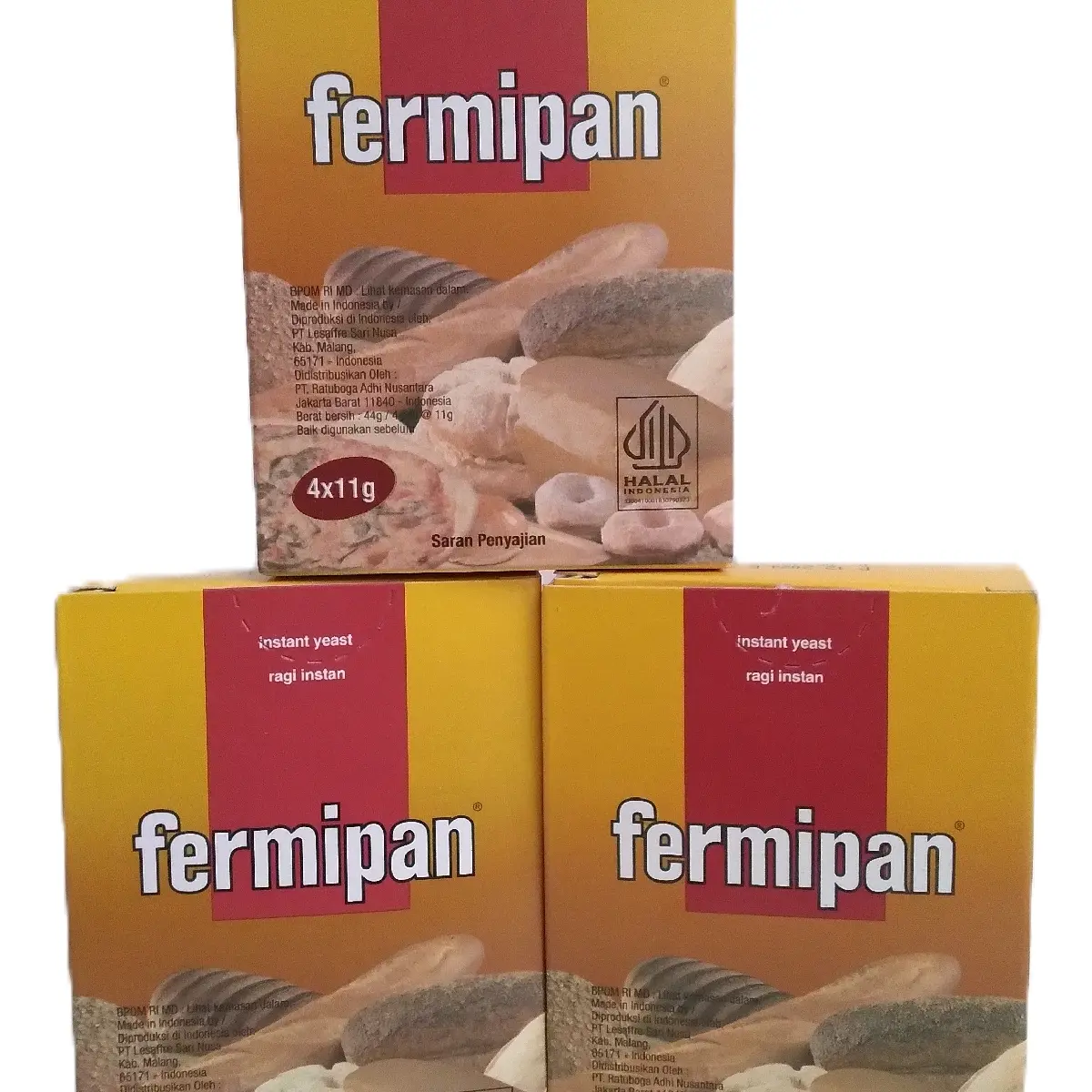 Fermipan Pengembang Roti/Ragi Instan 11g