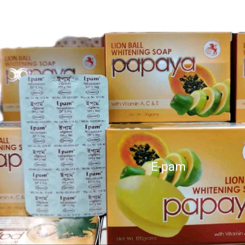Whitening Soap Papaya Sabun Papaya E-PAM 57, 58,061 1 pata B - TikTok ...