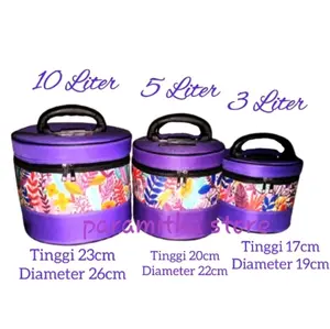 Tenong tempat beras ukuran 3,5,10 liter