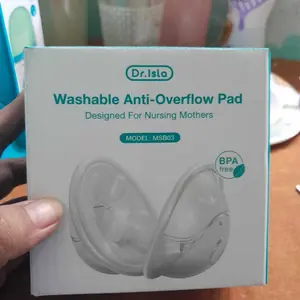 【COD】Dr.isla MSB03 Penampung ASI Silicon 2Pcs Breastpad Saver Shield Breast Milk Collector BPA Free Menyusui