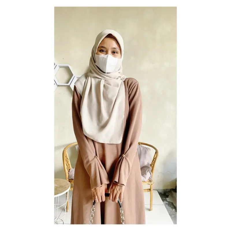 VH Abaya Madelin Knit Premium Casual Kekinian Terbaru Muslim 3