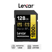 Gambar Lexar Professional SDXC 128GB V60 UHS-II 1800X Up To 280MB/s Penyimpanan dari Lexar Indonesia Kota Administrasi Jakarta Pusat 1 Tokopedia