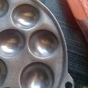 PROMO Cetakan Lubang Isi 12 / Cetakan Telur Congkel / Telor Congkel / Cetakan Baklor / Cetakan Telur Puyuh / Cetakan Takoyaki Gepeng / Cetakan Peyek Koin