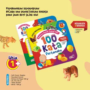 100 Kata Pertamaku "Kamus Pintar SANG BAYI" (Full Colour)