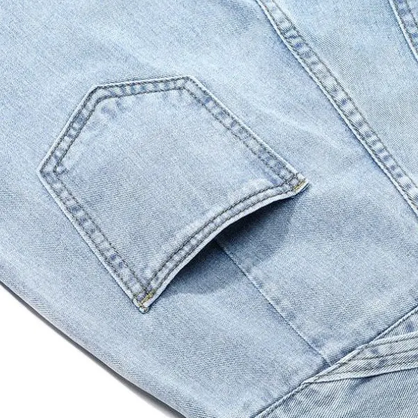 OZY STORE - Celana Jeans Wanita Highwaist Kancing 2 Model Belakang Silang Highwaist Bawahan Loose 7