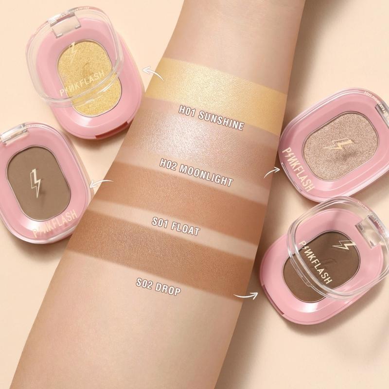PINKFLASH OhMyShow Highlighter Contour Shimmer Soft Smooth - ID-19142-H01 6