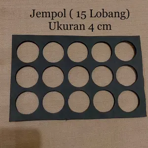 Cetakan jaje begina ukuran jempol