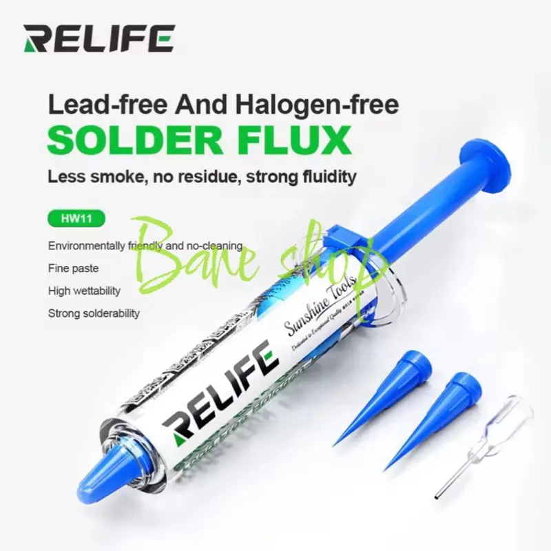 FLUX PASTA SOLDER - FLUX PASTE HALOGEN FREE RELIFE HW11