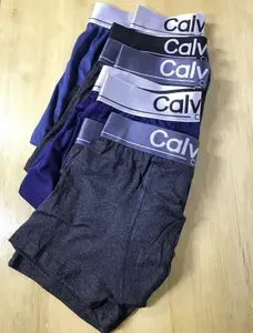 3-6 PCS DALAMAN BOXER PRIA DEWASA, KATUN,ADEM,ELASTIS-SIZE M.L.XL.XXL Lembut Cowok Pendek Karet Remaja Kotak