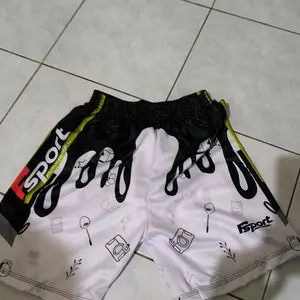 Celana Pendek Full printing Bahan Milano Premium Buat Joging Running Olahraga