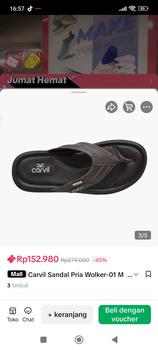 Product Review of Carvil Sandal Pria Wolker-01 M - Casual Flat from y**1 0
