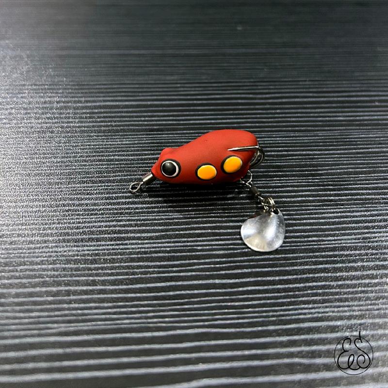 Soft Frog Killer Umpan Casting Gabus 3,5cm Estusae Lure Anti Mocel propeller 4