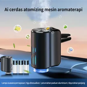 Pengharum Mobil Ventilasi AC Semprot Otomatis Khusus Pria Diffuser Minyak Esensial Pintar Aroma Lembut 3 Mode Dapat Disesuaikan untuk Kenyamanan Berkendara..