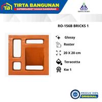Gambar TRISENSA RO 156B ECO 2 20 X 20 CM ROSTER KERAMIK LOBANG ANGIN VENTILASI KW 1 Putih - PUTIH dari Tirta Bangunan Kota Depok 4 Tokopedia