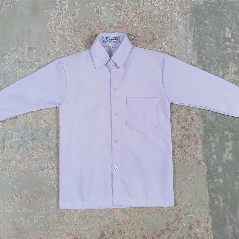 Baju Putih Sd Lengan Panjang Non Bet Untuk Anak Perempuan / Laki-Laki Dari Kelas 1-6 Fashion Seragam Sekolah SD Polos 3