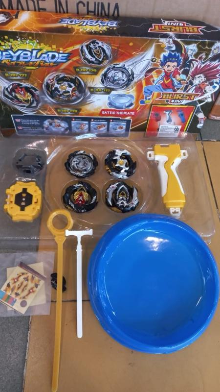 Product Introduction of Mainan Viral semua Genre. Gangsing BEYBLADE BLoWoUt GYRO BuRsT 4in1 6
