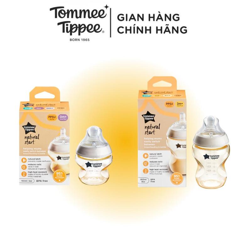 Bình Sữa Tommee Tippee PPSU Đủ Size Cho Bé
