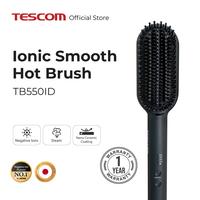 Gambar Tescom Ionic Smooth Hot Brush / Sisir Panas Pelurus Rambut TB550ID dari Tescom Indonesia Kota Bekasi 1 Tokopedia