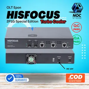 OLT EPON 2 port HISFOCUS 2P1G SE (Special Edition) TURBO COOLER