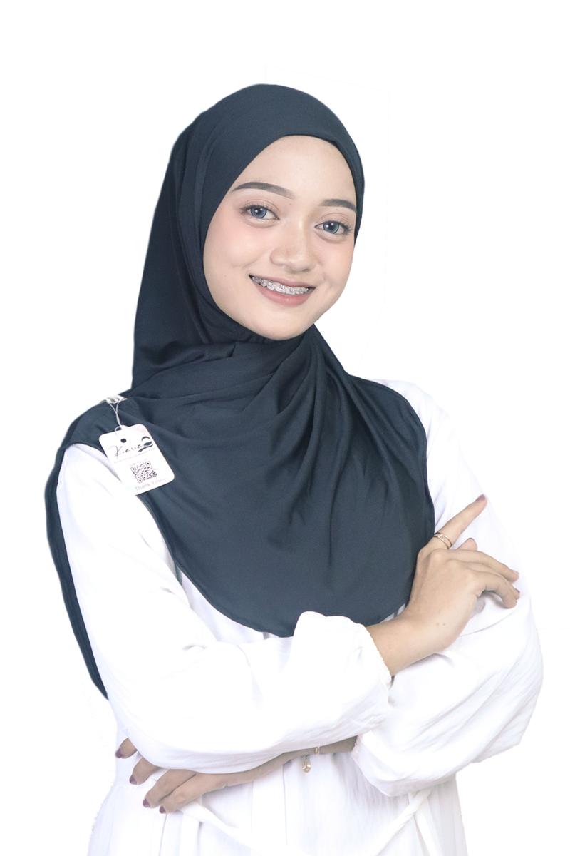 Product Introduction of Kiaria - Daily Hijab Jilbab Instan Non Pet Jersey Premium Aleena Oval 14