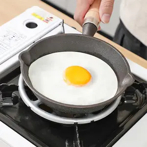 Alas Tatakan Kompor Panci Mini Anti Jatuh Anti Selip Bahan Stainless Universal Rak Kaki Panci Susu