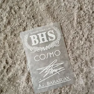 Sablon Setrika B#$ bukan Asli Tinggal Press