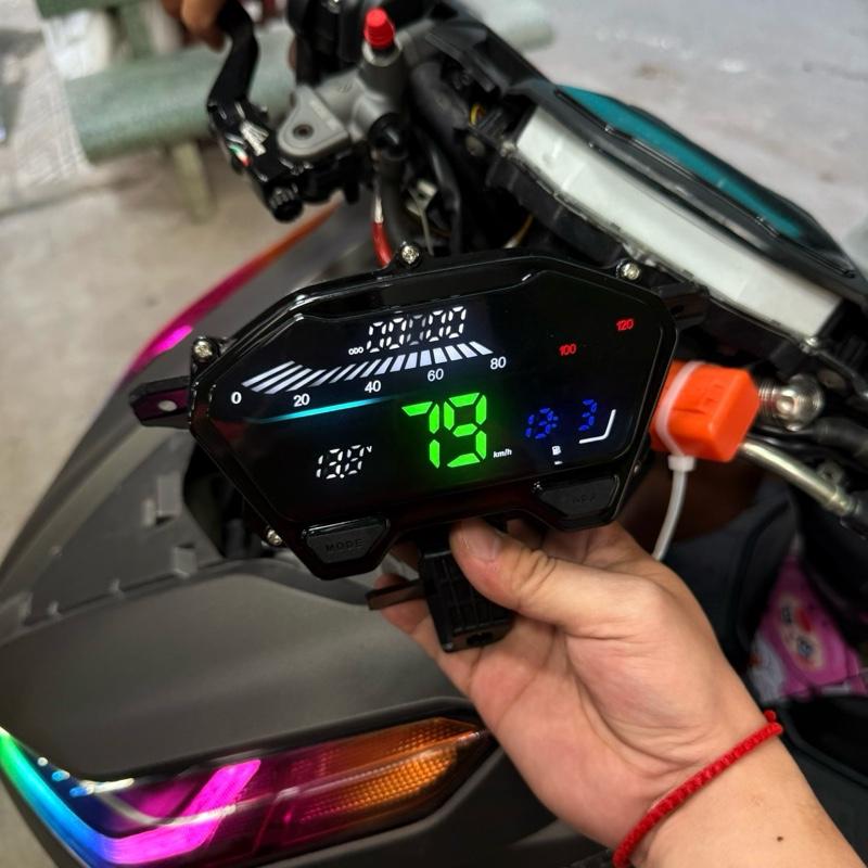 ĐỒNG HỒ LED ĐIỆN TỬ FULL LCD DÙNG CHO VARIO CLICK 125 150 2018-2025 TĂNG ĐỘ ĐẸP THẨM MỸ Phụ Kiện Phụ Tùng