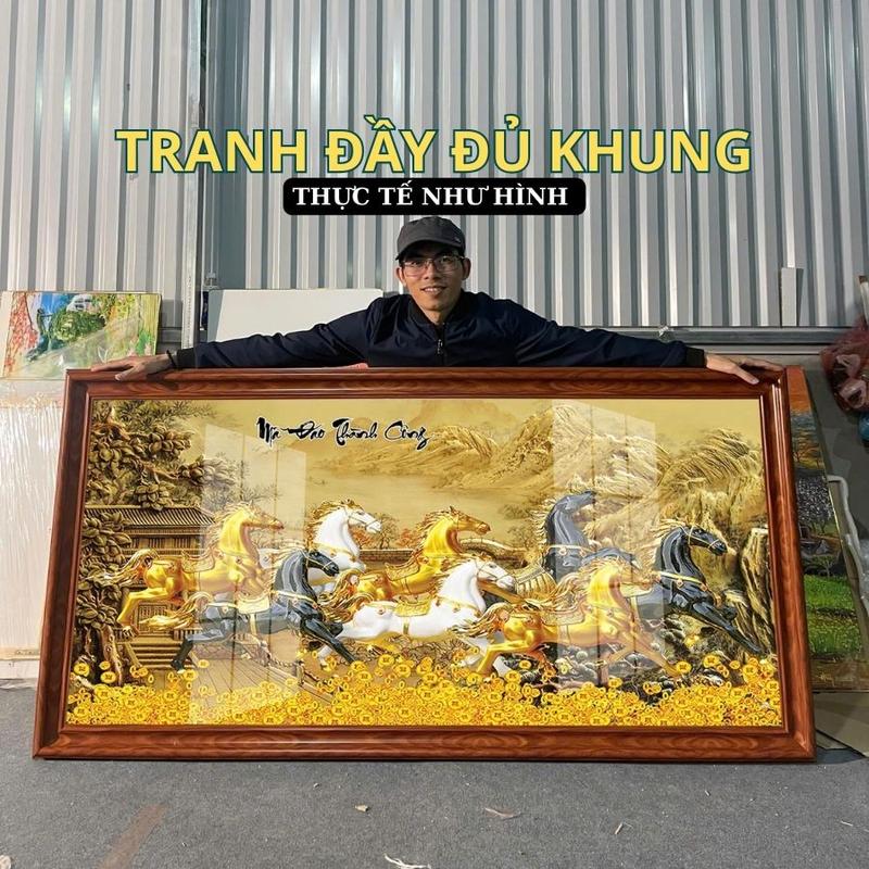 Tranh Treo Tường FULL KHỔ Tráng Gương Chống Nước In Công Nghệ Hiện Đại Màu Sắc Tươi Sáng Bề Mặt Sáng Bóng Hình Ảnh Sắc Nét Kích Thước Tiêu Chuẩn 60x120cm 60x80cm 50x70cm