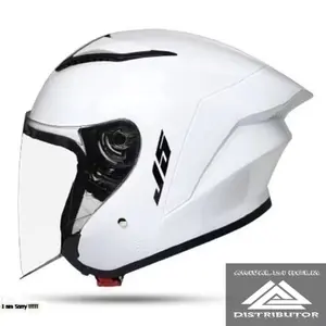 MLA ST 15 Helm half face terbaru kac clear helm kekinian tampilan aerodinamic banget helm dewasa 100% SNI bisa COD Motorcycle