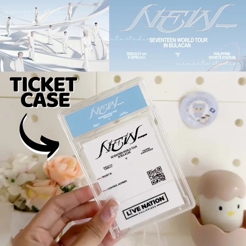 TXT Dunkin Wonders 553 Funmeet Acrylic Concert Ticket Photocard